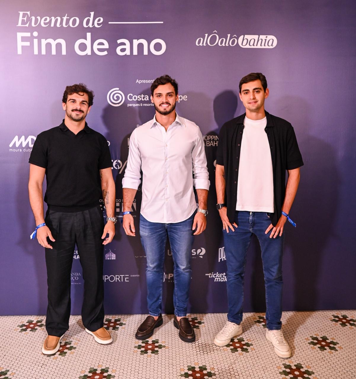 Matheus Seixas, Bruno e Lucas Rosseto