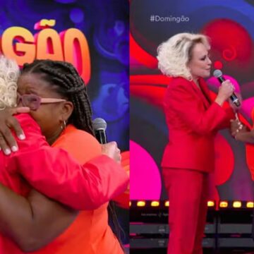 Vendedora de café de Salvador realiza sonho e conhece Ana Maria Braga na Globo