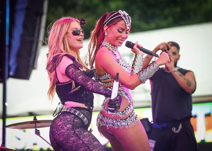 Luísa Sonza rebate acusações de ‘rivalidade’ com Anitta: ‘Forçação ridícula’