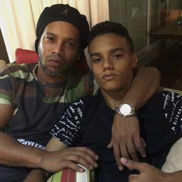 Filho de Ronaldinho Gaúcho fala sobre pressão pelo nome do pai: ‘Não preciso dar ouvidos’