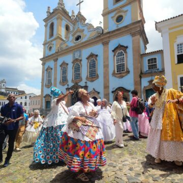 Dia da Baiana de Acarajé é celebrado com programação especial no Centro Histórico