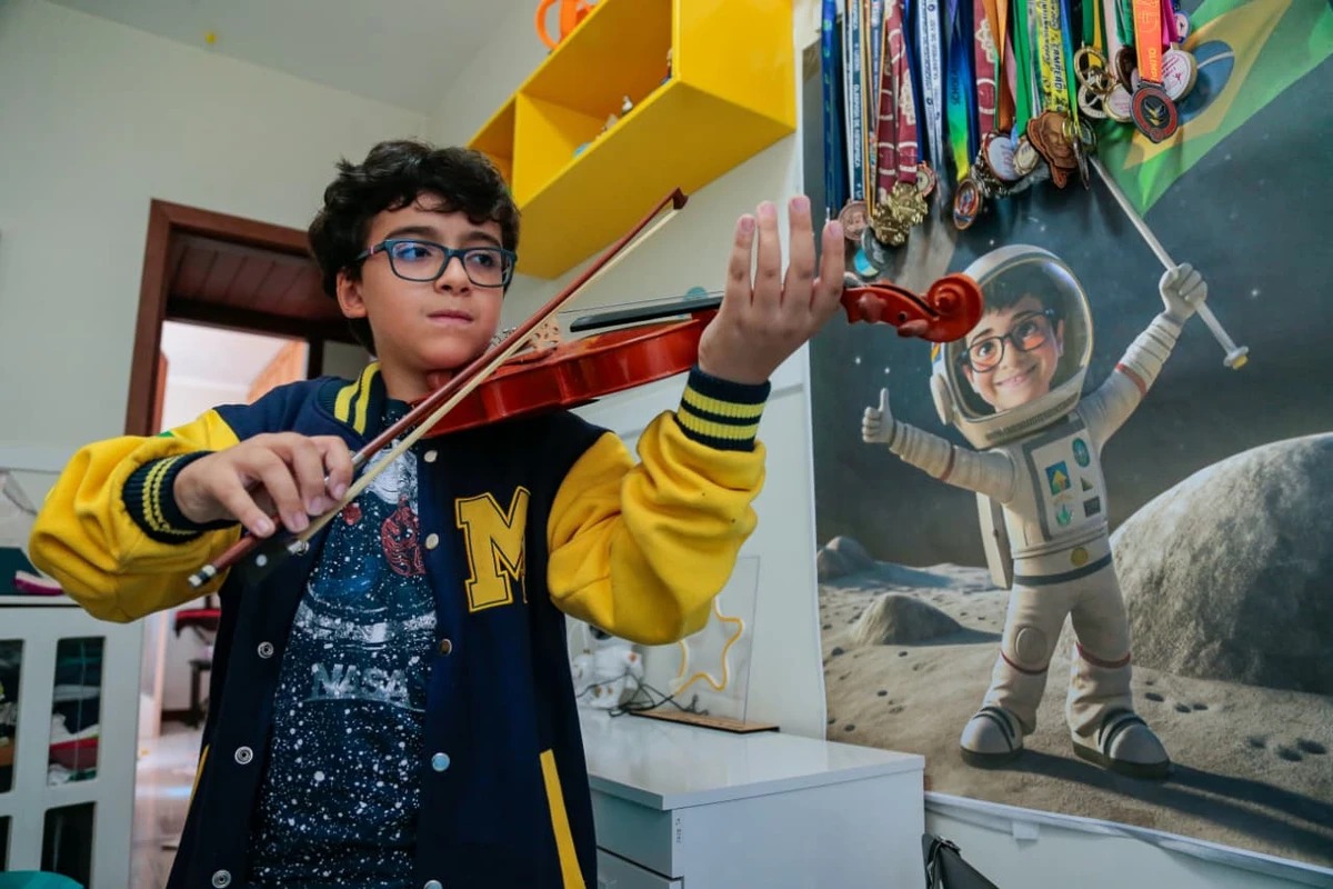 Baiano de 10 anos foi selecionado para programa infantil de engenheiros do ITA