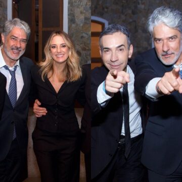 Ticiane Pinheiro mostra fotos da festa de despedida de William Bonner; confira