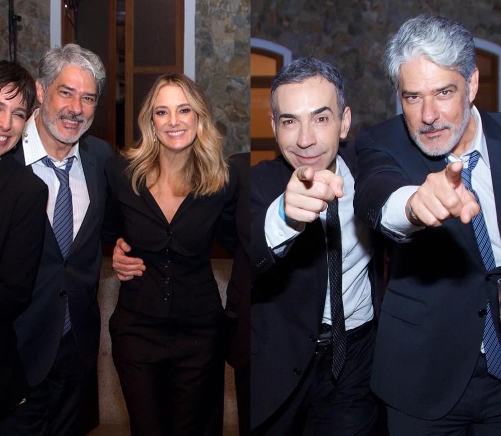 Ticiane Pinheiro mostra fotos da festa de despedida de William Bonner; confira