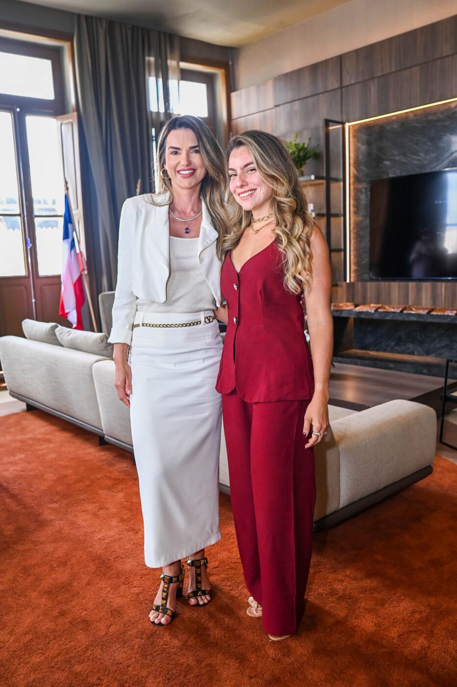 Roberta Caires e Ana Luísa Mendes