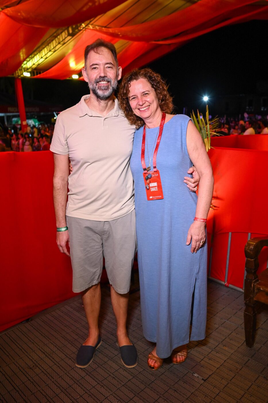 Amine Darzé e Marcelo Carlin