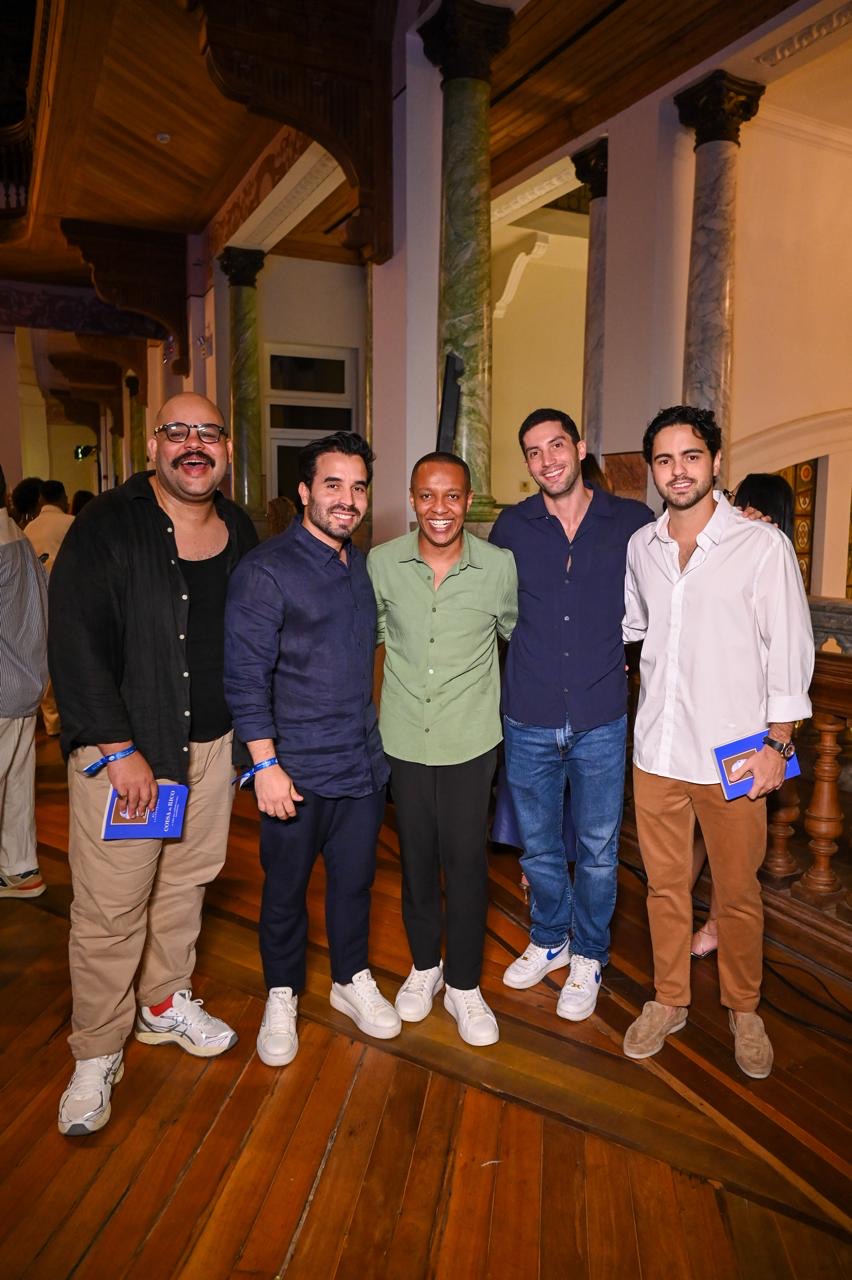 Isac Hora, Lucas Castro, Uislei Oliveira, Guilherme Balaro e Antonio Pessoa