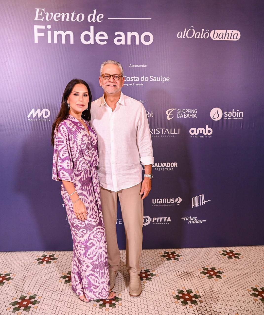 Isaac Edington e Fabrícia Teles