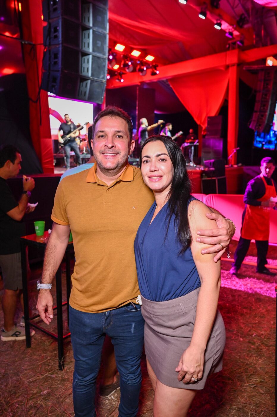 Silvio Macedo e Katia Farias