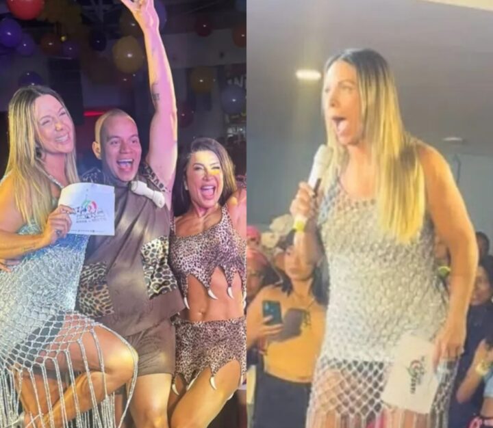 Scheila Carvalho e Carla Perez causam comoção após encontro surpresa em aniversário de amigo