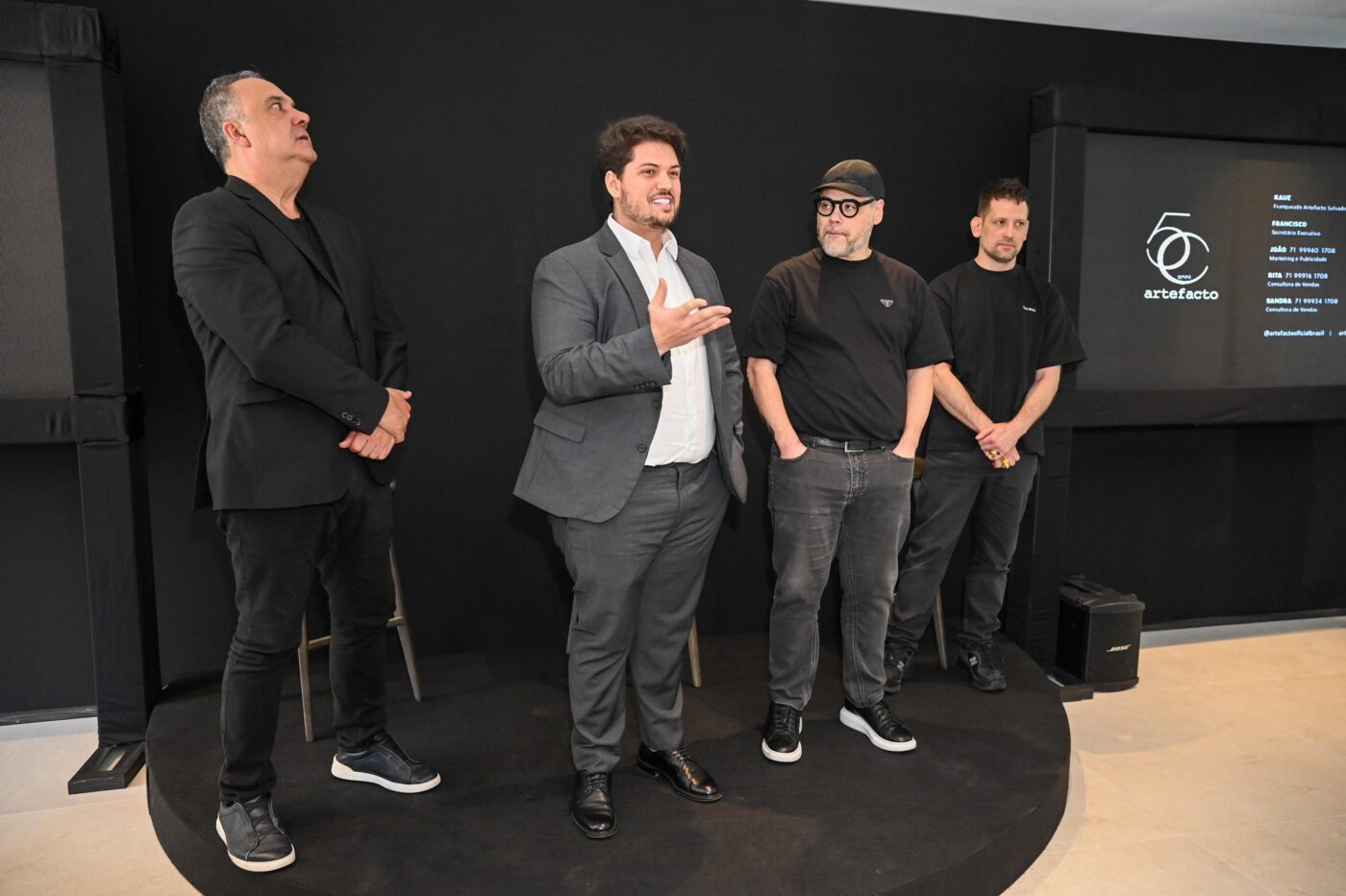 Pedro Torres, Kauê Gramulha, Allex Colontonio e André Rodrigues