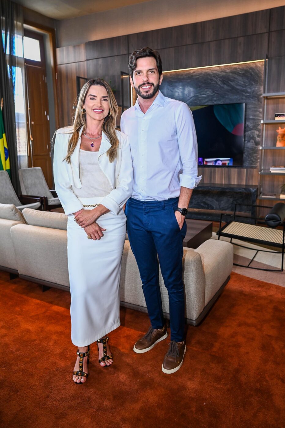 Roberta Caires e Pedro Dornas