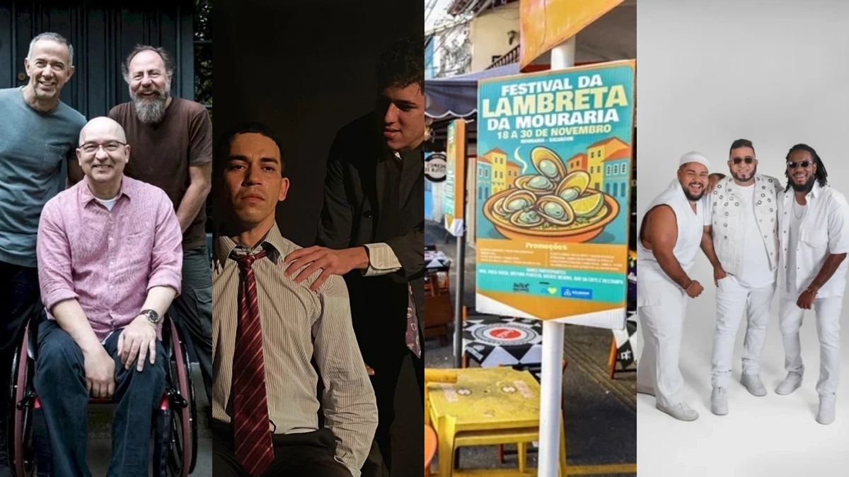O que fazer em Salvador no fim de semana? Shows, teatro e evento gastronômico movimentam a capital baiana