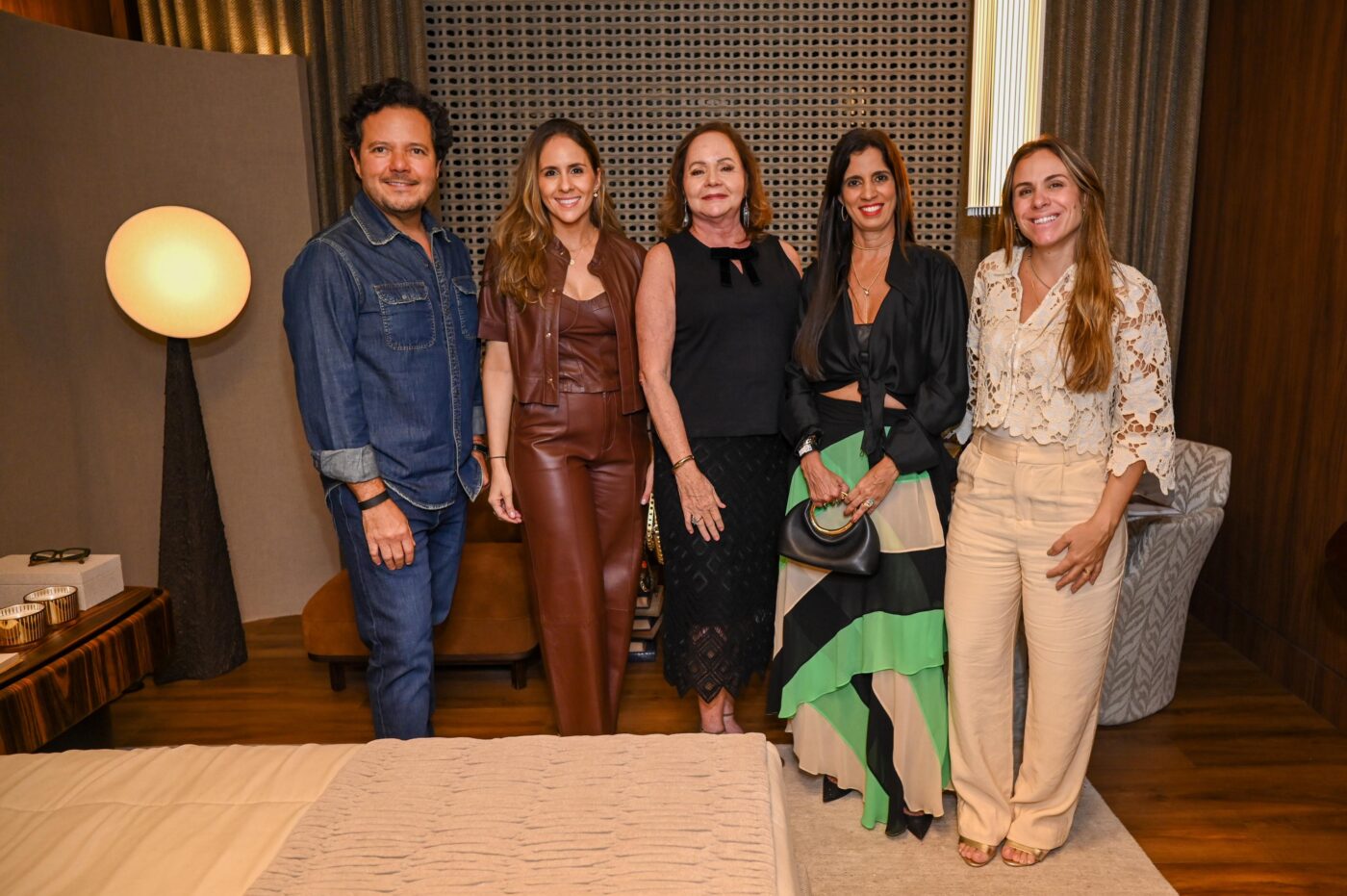 Marcio Simões, Laís, Eliane Kruschewsky, Fernanda Bahia e Rafaela Andrade