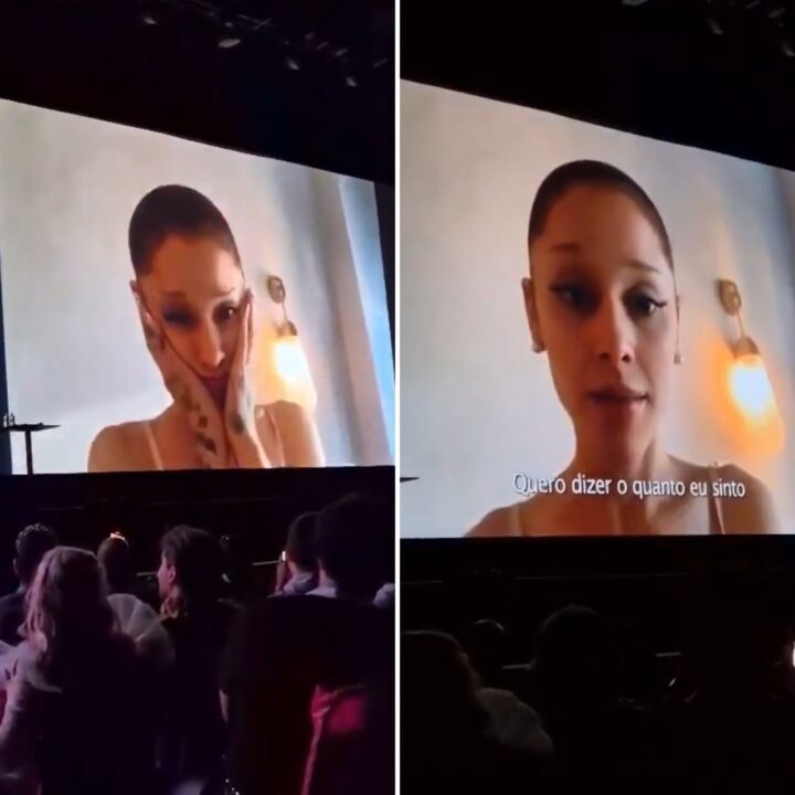 Ariana Grande manda recado aos fãs brasileiros após cancelar presença na pré-estreia de ‘Wicked Parte 2’: ‘Vou compensar vocês’