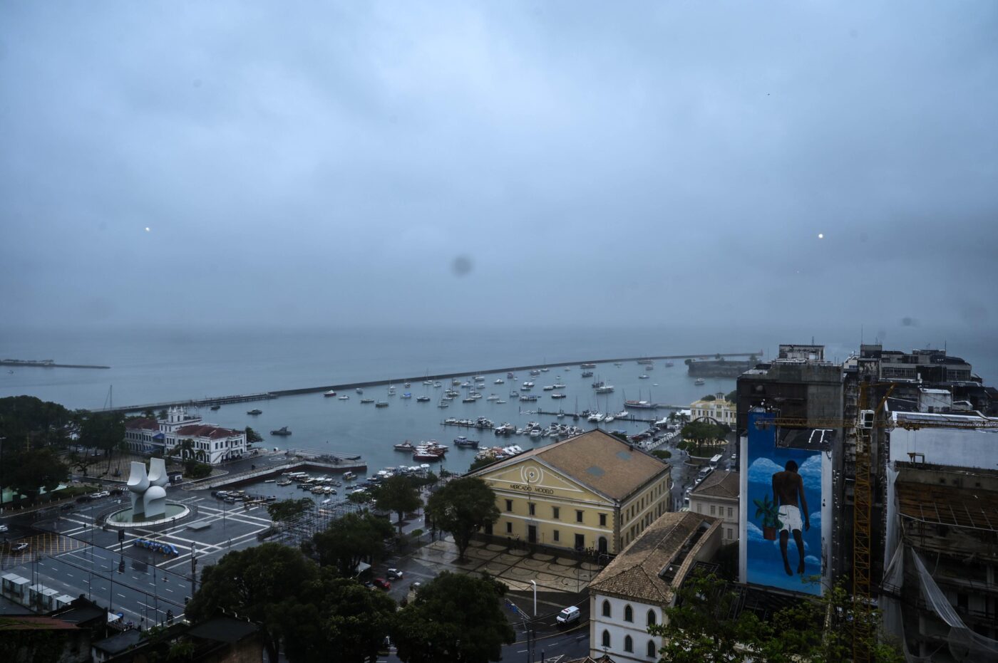 Salvador é a cidade onde mais choveu no Brasil nas últimas 24h