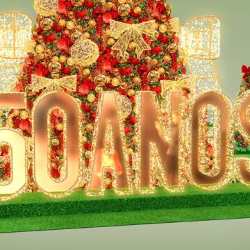 Shopping da Bahia inaugura decoração de Natal em comemoração aos 50 anos do centro de compras
