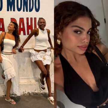 Em Salvador, Clara Buarque posta foto no Candeal e se declara: ‘Minha cidade’