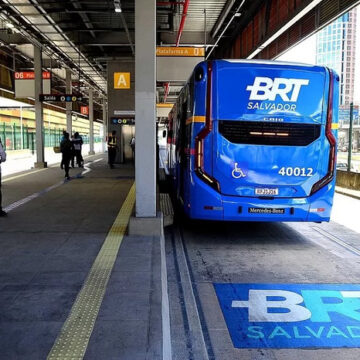 BRT Salvador terá operação modificada para avanço das obras de viaduto na região da Rodoviária; saiba detalhes
