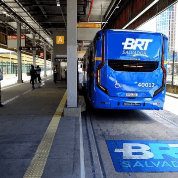BRT Salvador terá operação modificada para avanço das obras de viaduto na região da Rodoviária; saiba detalhes