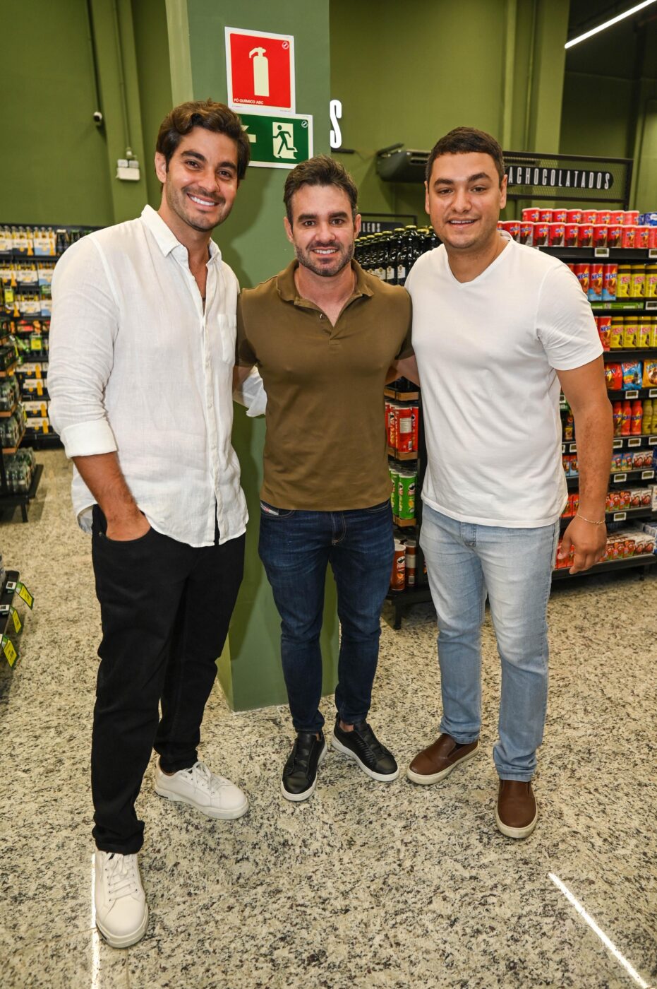 Helmo Cesare, Zeca Souza e Dener Lima