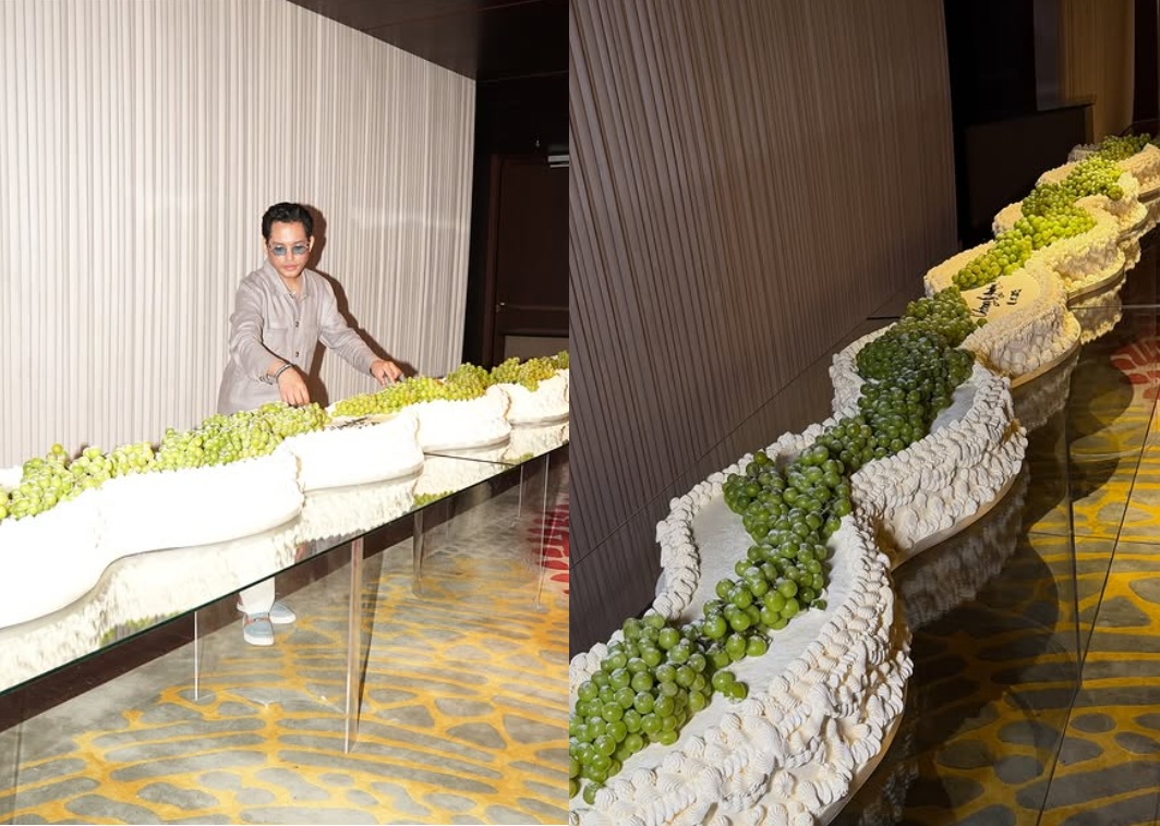 Confeiteiro dos famosos, Denilson Lima faz bolo de 5 metros para casamento em São Paulo