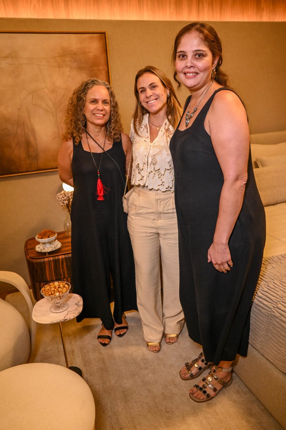 Cátia Borges, Rafaela Andrade e Amanda Azevedo