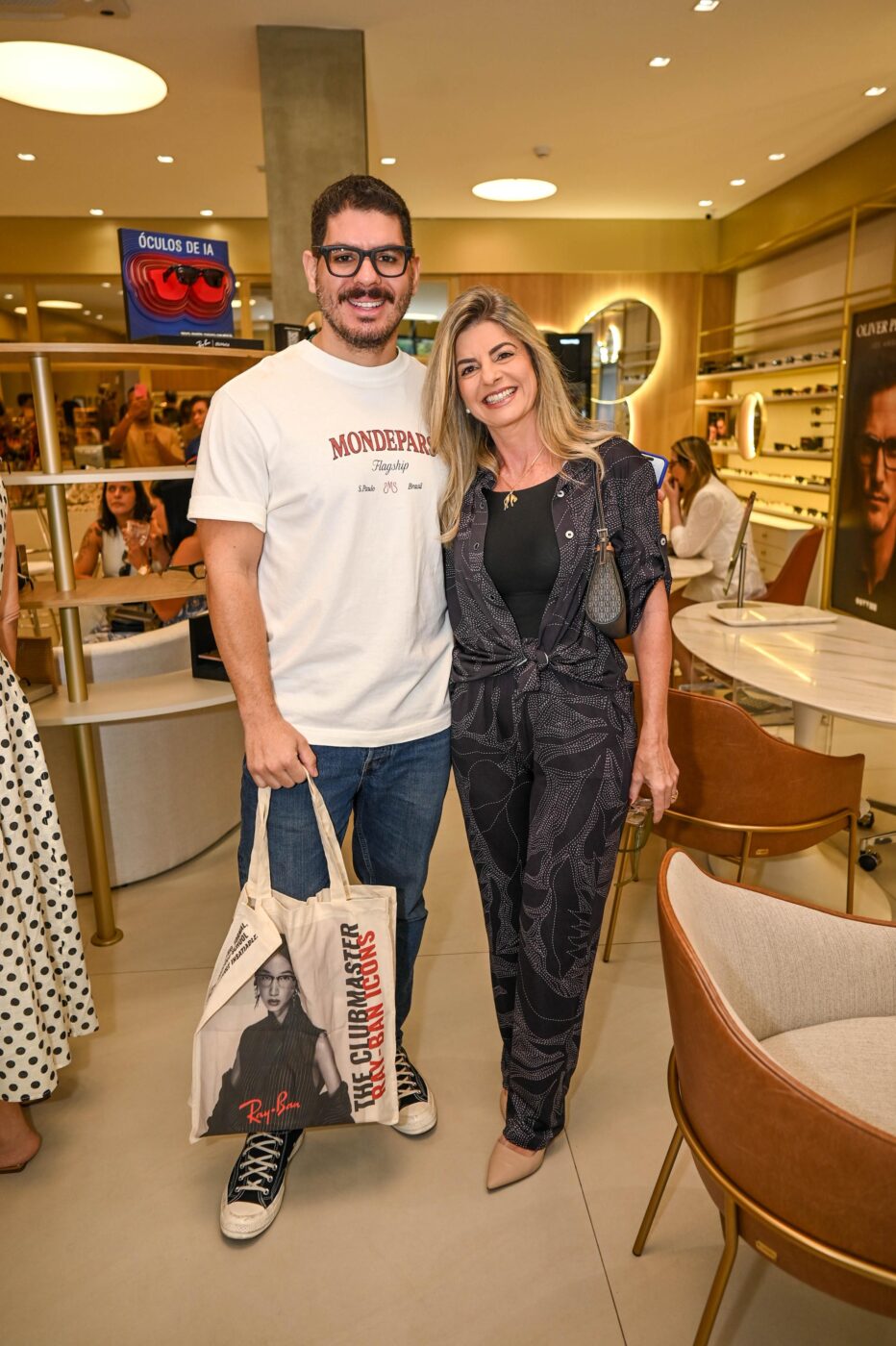 Bruno Dantas e Magda Mira