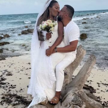 Mãe de Ludmilla renova votos com marido, ex-segurança da filha, durante viagem à Colômbia