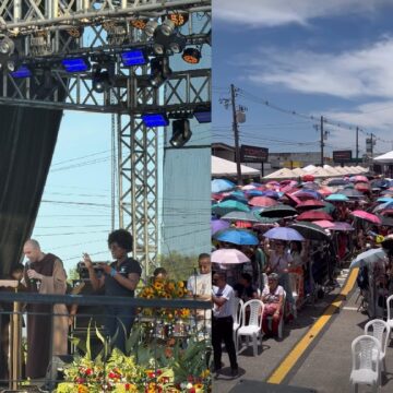 Evento religioso com Frei Gilson reúne mais de 20 mil pessoas na Bahia