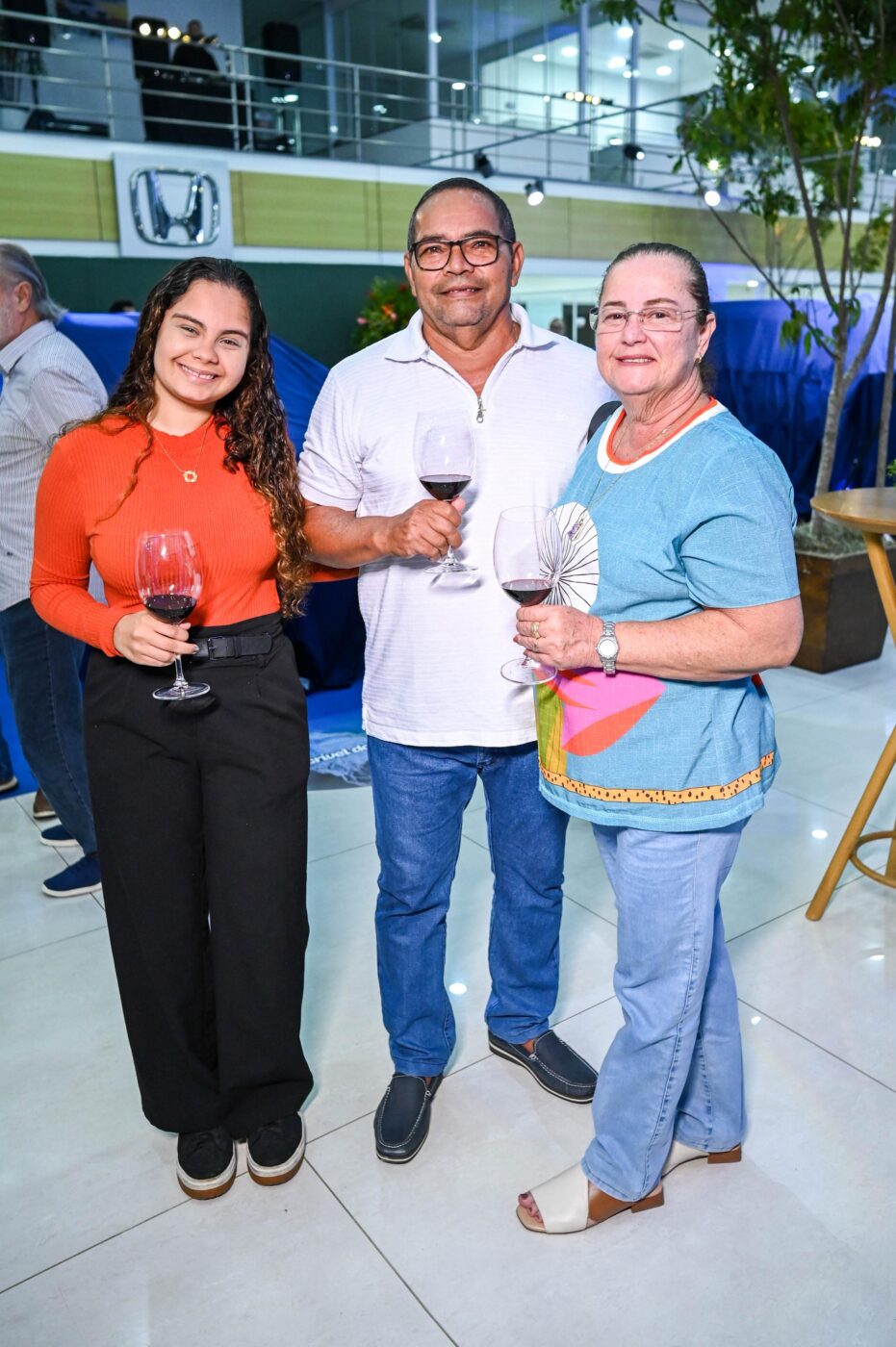 Julia Rodt, Roberto Souza e Virgínia Parada