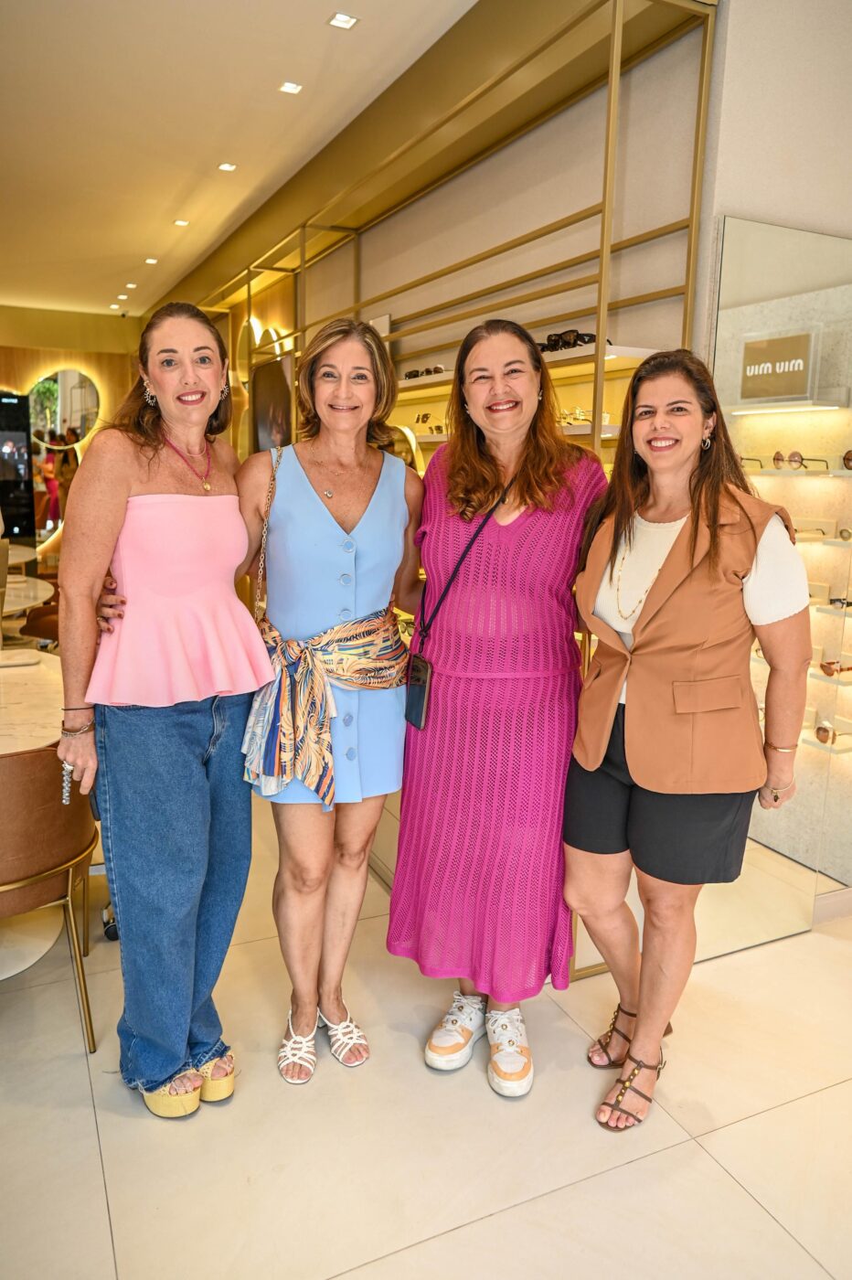 Luzia Novis, Ana Amoedo, Amanda Alcântara e Alice Petercen