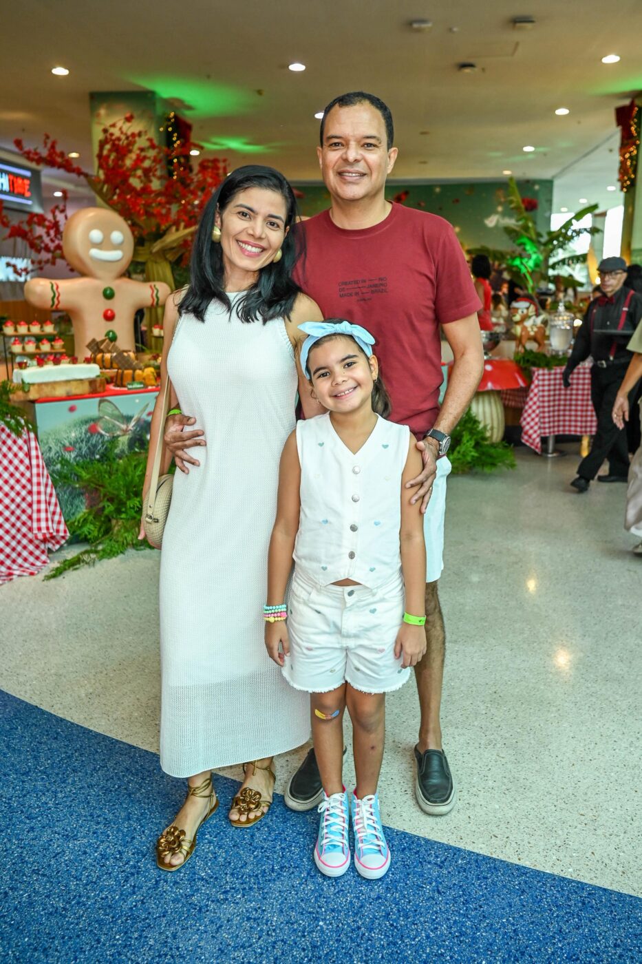 Viviane Costa, Walson Regis e Laura Regis