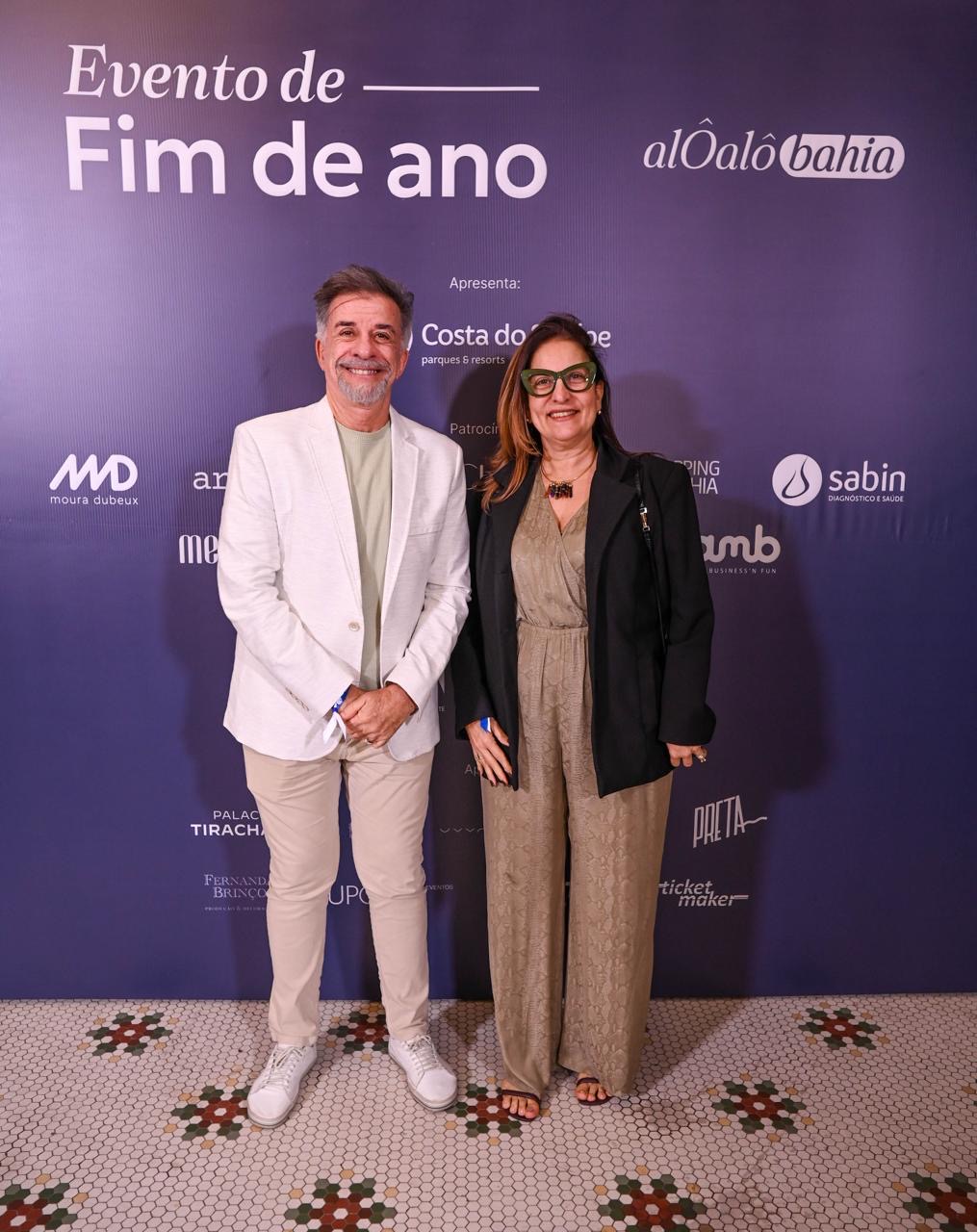 Fernando Guerreiro e Tania Scofield