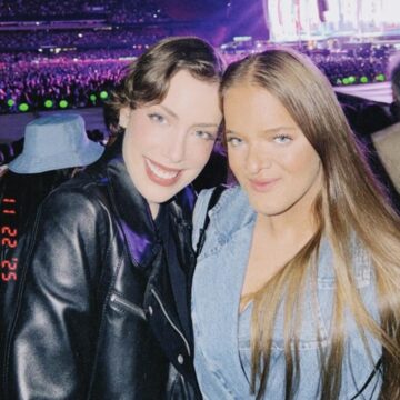 Rafa e Fabiana Justus curtem juntas show do Oasis em São Paulo