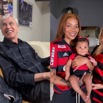 Caetano Veloso, Vini Jr. e mais famosos comemoram tetra do Flamengo na Libertadores