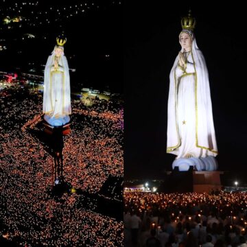 Maior monumento de Nossa Senhora de Fátima do mundo é inaugurado no Ceará