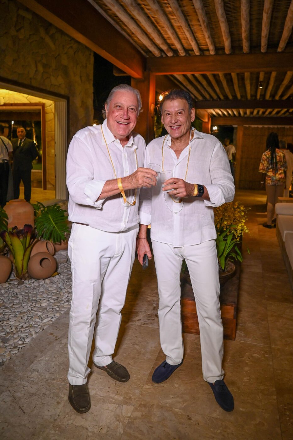 Delfim Correia e Gilson Yared