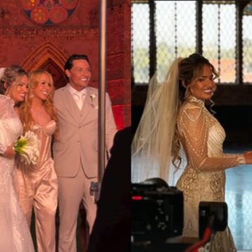 Filha de Joelma se casa com empresário da cantora em cerimônia ao ar livre