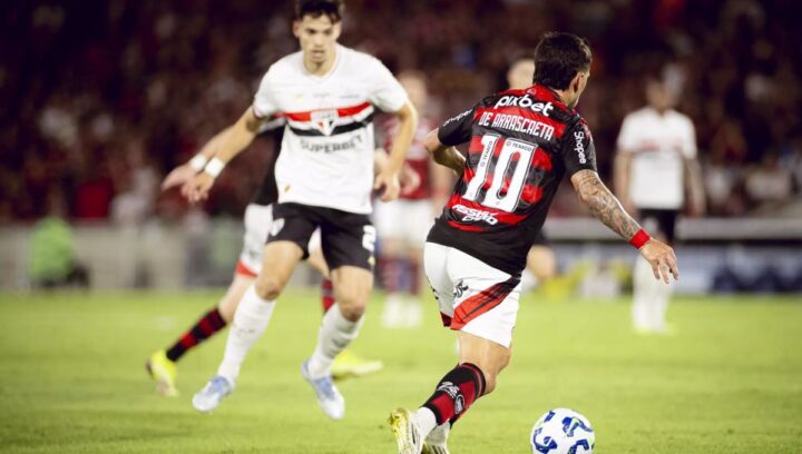 Flamengo empata com São Paulo e deixa escapar liderança do Brasileirão; veja gols