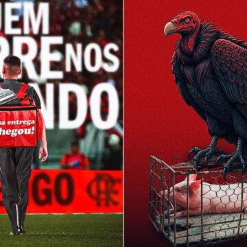 “Ninguém morre nos devendo”: Flamengo provoca Palmeiras e Andreas após título da Libertadores