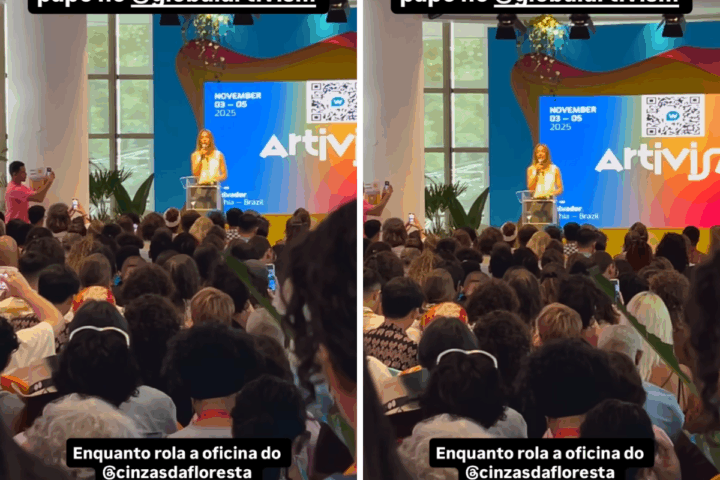 Erika Hilton marca presença em evento sobre ativismo climático, em Salvador