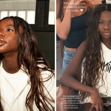 Títi, filha de Giovanna Ewbank e Bruno Gagliasso, adota novo visual para o verão