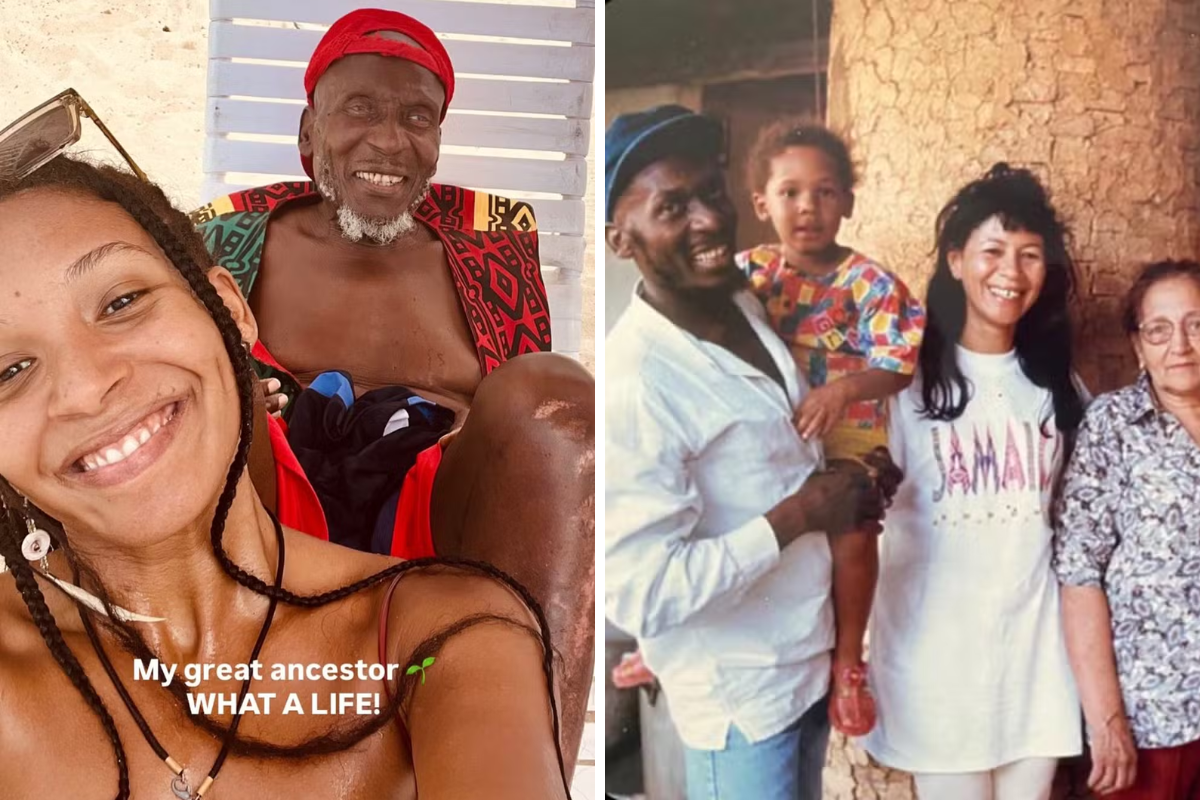 Filha baiana de Jimmy Cliff, Nabiyah Be se despede do pai: “Meu grande ancestral”