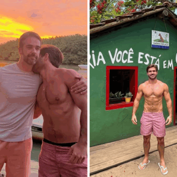 Governador do RS, Eduardo Leite, passa feriadão em clima de romance com o marido na Bahia