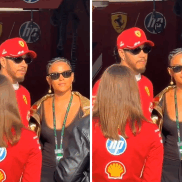 Lewis Hamilton aparece ao lado de Bella Campos no Catar; veja vídeo