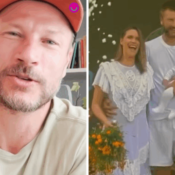 Rodrigo Hilbert faz declaração apaixonada para Fernanda Lima no Domingão: “Te amo e te admiro”