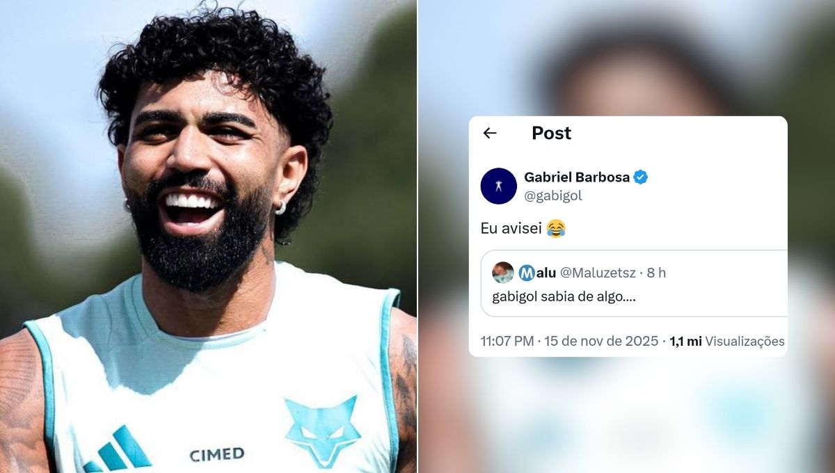 ‘Eu avisei’: Gabigol resgata previsão sobre Santos, Flamengo e Cruzeiro