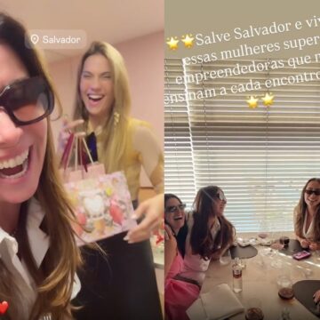 Giovanna Antonelli compartilha registros após viagem a Salvador