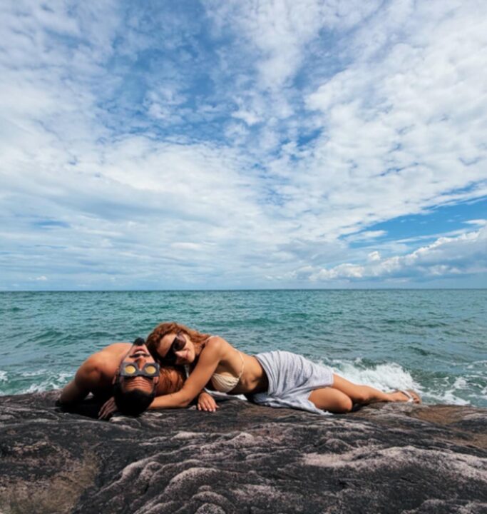 Giovanna Lancelotti abre álbum de fotos em lua de mel